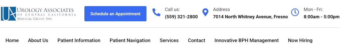 Urology Associates of Central California Inc